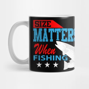 Size Does Matter When Fishing Mug